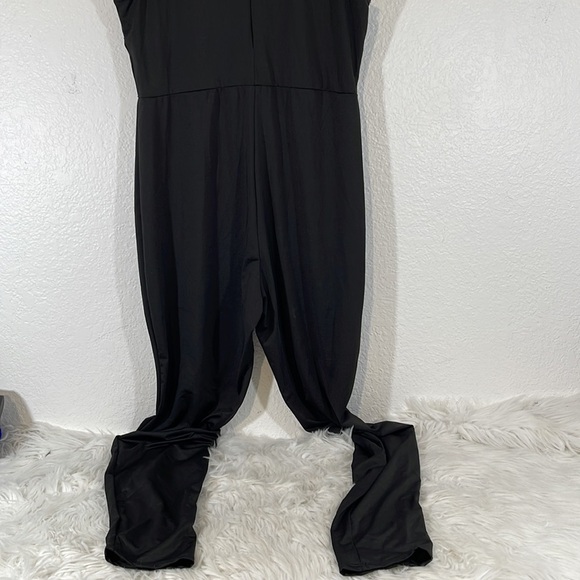 FASHION NOVA Not Your Typical Baby Jumpsuit Black Size 2X New - Picture 6 of 11